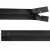 Молния водонепроницаемая PVC Т-7, 18 см, неразъемная, цвет чёрный - купить в Чебоксарах. Цена: 21.20 руб.