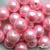 0404-00108-Бусины пластиковые под жемчуг "ОмТекс", 16 мм, (уп.50гр=24+/-1шт) цв.101-св.розовый - купить в Чебоксарах. Цена: 44.18 руб.