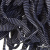 Шнурки #107-07, плоские 130 см, двухцветные цв.серый/чёрный - купить в Чебоксарах. Цена: 23.03 руб.