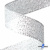 Лента металлизированная "ОмТекс", 25 мм/уп.22,8+/-0,5м, цв.- серебро - купить в Чебоксарах. Цена: 96.64 руб.