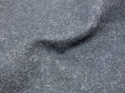 Ткань костюмная п/шерсть №2096-2-2, 300 гр/м2, шир.150см, цвет т.серый - купить в Чебоксарах. Цена 512.30 руб.