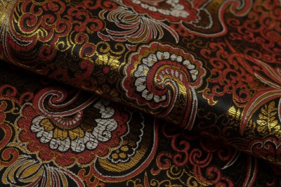 Ткань костюмная жаккард, 135 гр/м2, шир.150см, цвет бордо№6 - купить в Чебоксарах. Цена 441.95 руб.