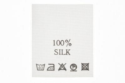Состав и уход 100% Silk 200 шт - купить в Чебоксарах. Цена: 232.29 руб.