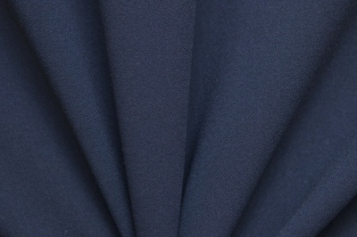Костюмная ткань с вискозой "Бриджит", 210 гр/м2, шир.150см, цвет т.синий - купить в Чебоксарах. Цена 570.73 руб.