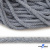 Шнур плетеный d-6 мм круглый, 70% хлопок 30% полиэстер, уп.90+/-1 м, цв.1086-голубой - купить в Чебоксарах. Цена: 588 руб.