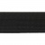 Резинка 25 мм Тканая, 13,75 гр/п.м, (бобина 25 +/-0,5 м) - черная  - купить в Чебоксарах. Цена: 11.67 руб.