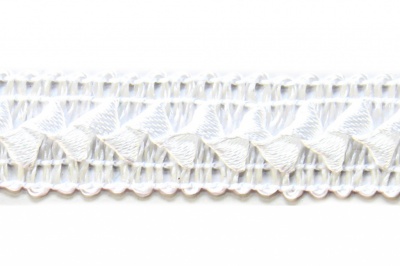 Тесьма декоративная "Самоса" 062, шир. 20 мм/уп. 33+/-1 м, цвет белый - купить в Чебоксарах. Цена: 304.43 руб.