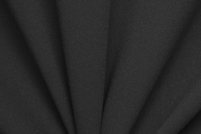 Костюмная ткань с вискозой "Бриджит", 210 гр/м2, шир.150см, цвет чёрный - купить в Чебоксарах. Цена 564.96 руб.