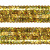 Тесьма с пайетками D16, шир. 20 мм/уп. 25+/-1 м, цвет золото - купить в Чебоксарах. Цена: 778.19 руб.