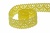 Тесьма кружевная 0621-1059, шир. 20 мм/уп. 20+/-1 м, цвет 017-жёлтый - купить в Чебоксарах. Цена: 507.67 руб.