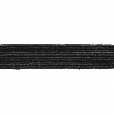 Резинка продежка С-52, шир. 7 мм (20 шт/10 м), цвет чёрный - купить в Чебоксарах. Цена: 1 338.93 руб.