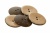 Деревянные украшения для рукоделия пуговицы "Кокос" #2 - купить в Чебоксарах. Цена: 33.11 руб.